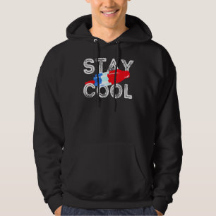 Stay Cool Rocket Pop Red White & Blue Popsicle Sum Hoodie