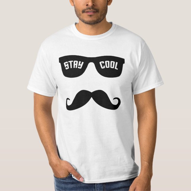 STAY COOL shirt - choose style & colour (Front)