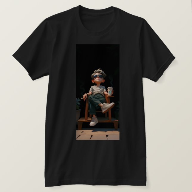Stay Cool, Stay Focused T-Shirt (Design Front)