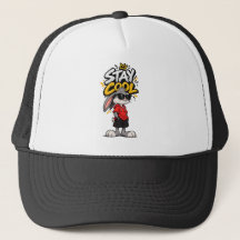 Stay Cool Street Style Rabbit Graphic – Funny Urba