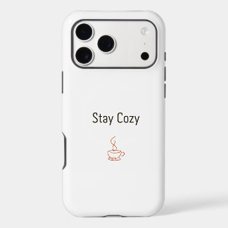 Stay Cosy iPhone 17 Case | Minimal Cosy Aesthetic