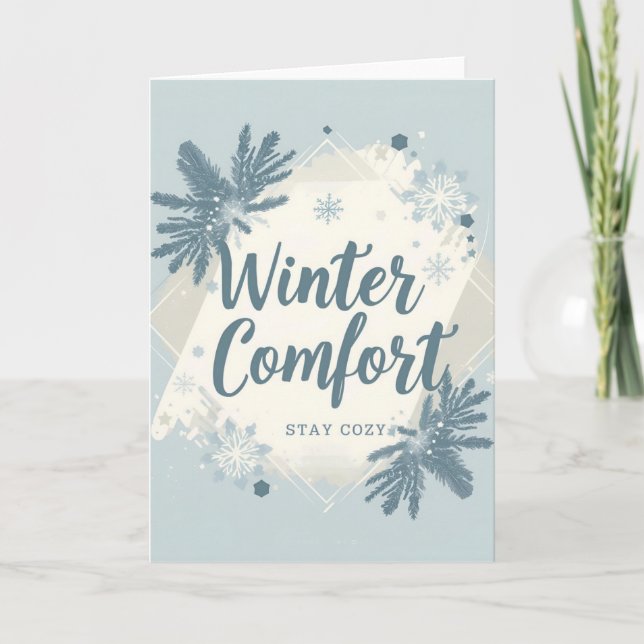 Stay Cozy Card (Front)