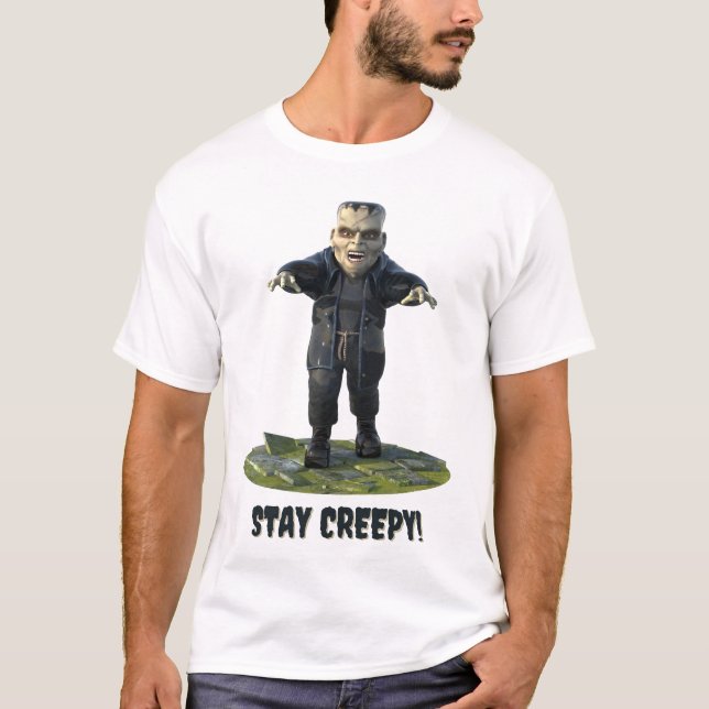 Stay Creepy! Frankenstein's Monster T-Shirt (Front)