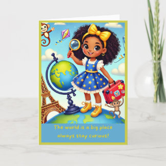 Stay Curious Affirmation Card