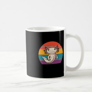 Stay Curious Axolotl Retro Cute Animal Lovers  Coffee Mug