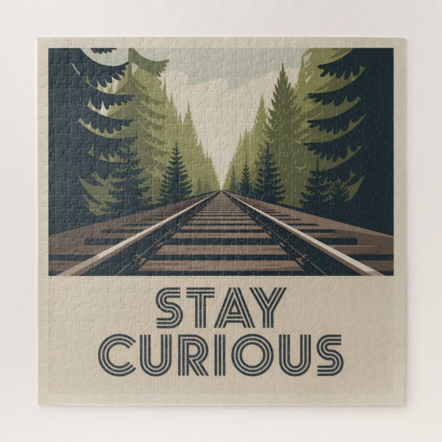 Stay Curious Jigsaw Puzzle (Vertical)