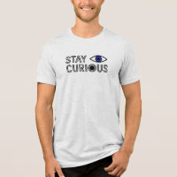 Stay Curious – Minimalist Eye-Inspired Design