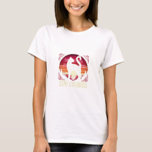 stay curious tee shirt femme