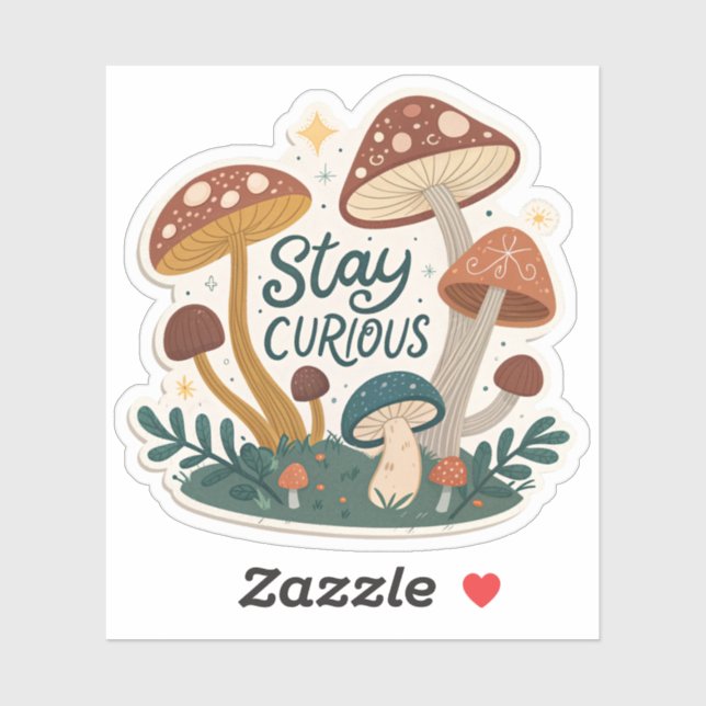 Stay Curious | Whimsical Adventure-Inspired Sticke (Sheet)