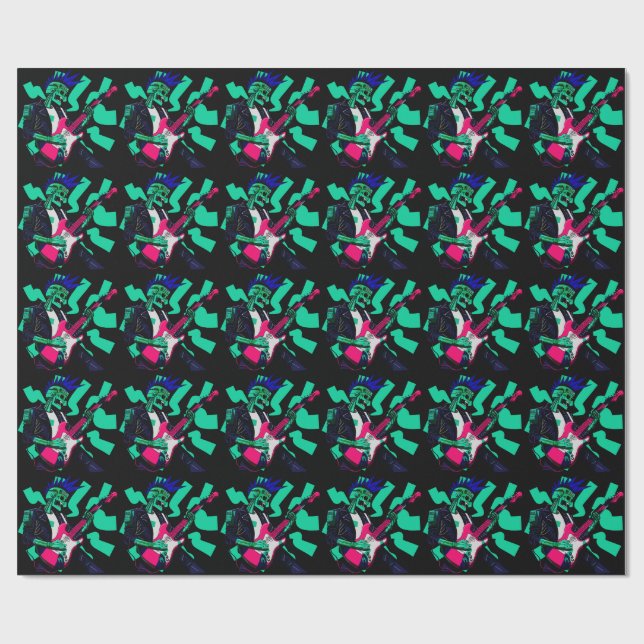 Stay Electric Wrapping Paper (Flat)