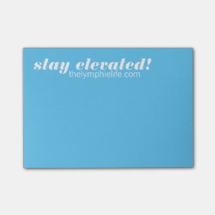 Stay Elevated Post-It Notes