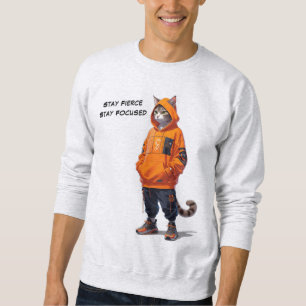 Stay Fierce, Stay Focused - Customisable Sweatshirt