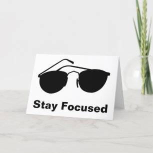 Stay Focused in 2026 Card
