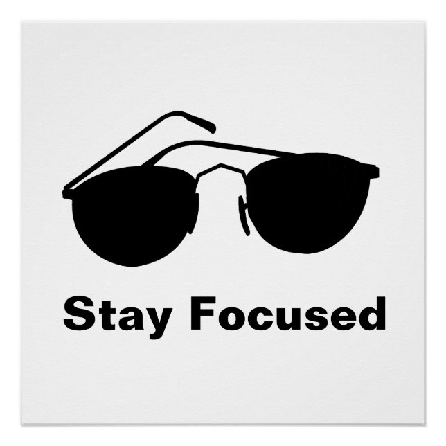 Stay Focused in 2026 Poster (Front)