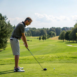 Stay Focused Motivational Phrase with White Text Golf Head Cover