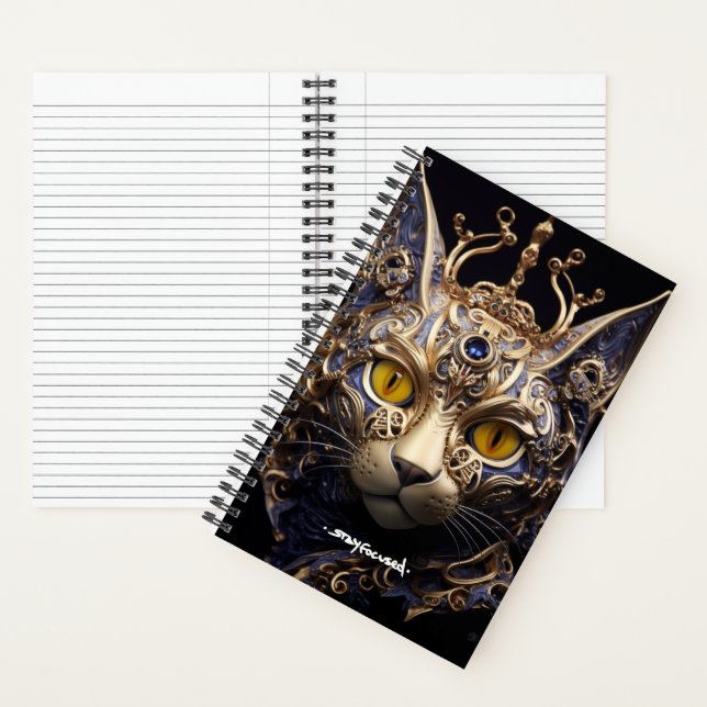 STAY FOCUSED | Spiral Notebook (Inside)