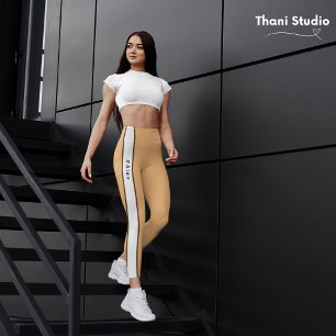 Stay Forever Young Leap Year Simple Modern Vintage Leggings