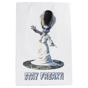 Stay Freaky! Bride of Frankenstein Medium Gift Bag