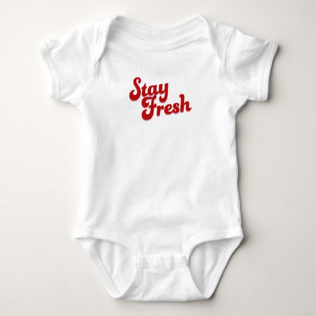 stay fresh baby bodysuit (Front)