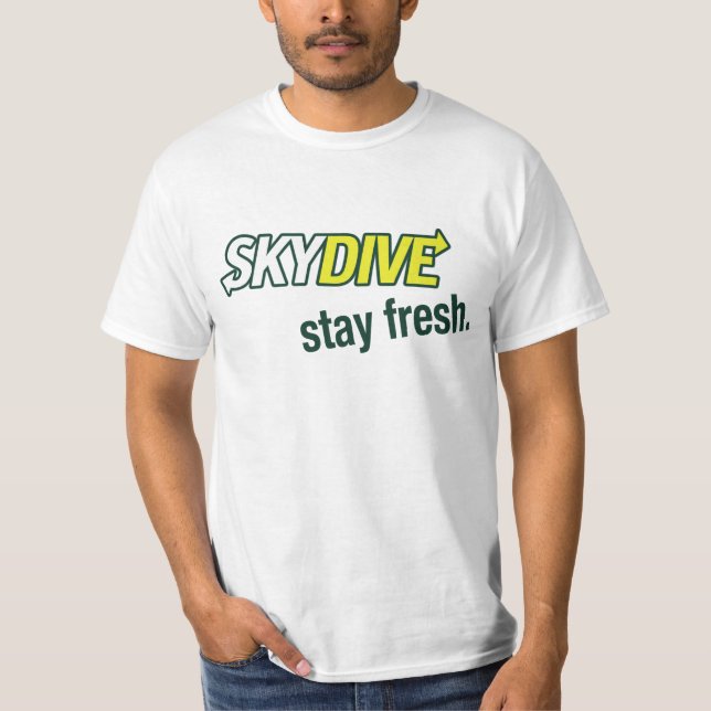 Stay Fresh Skydiver Tee (Front)