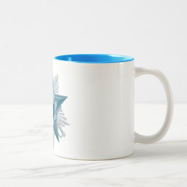 Stay Frosty Coffee Mug (Blue Interior) (Right)