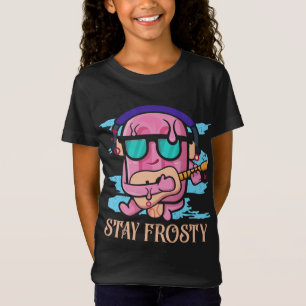 Stay Frosty Eat Popsicle Sweet Dessert Popsicle T-Shirt