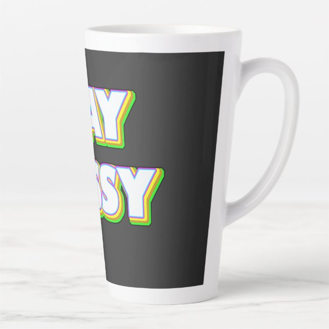 Stay Gassy Latte Mug (Right)
