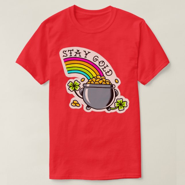 stay gold T-Shirt (Design Front)