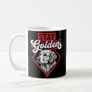 Stay Golden Golden Retriever Dog Coffee Mug
