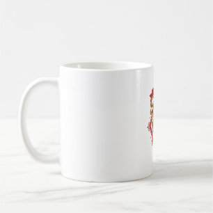 Stay Golden Retriever Dog Red Diamond_1 Coffee Mug