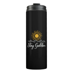 Stay Golden Thermal Tumbler – Sleek, Stylish 