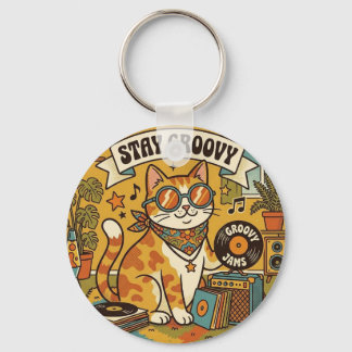 STAY GROOVY | Animal Lover | Bohemia Key Ring