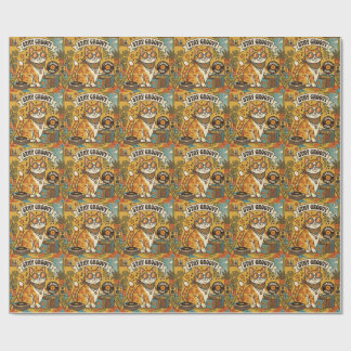 STAY GROOVY | Animal Lover | Bohemia Wrapping Paper