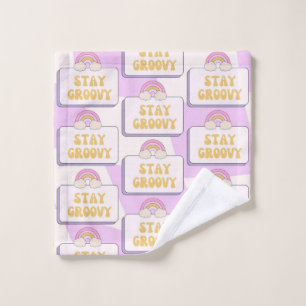 Stay Groovy Bath Towel Set