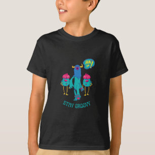 stay groovy everywhere, funny kids in school T-Shirt