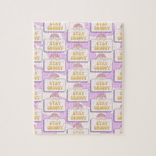 Stay Groovy Jigsaw Puzzle (Vertical)