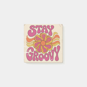 Stay Groovy Post-it Notes