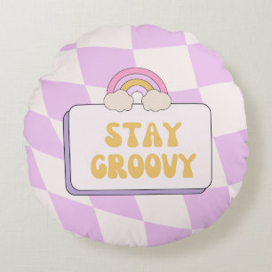 Stay Groovy Round Cushion