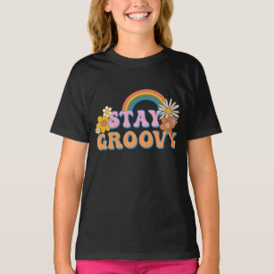 Stay Groovy Vibes Retro t shirts