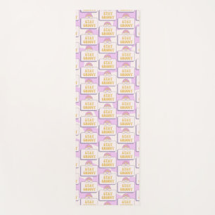 Stay Groovy Yoga Mat