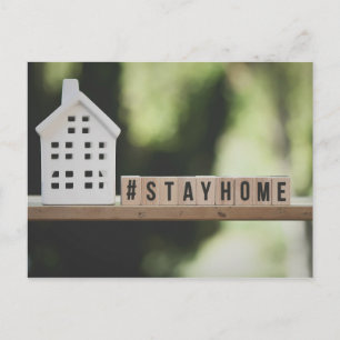 Stay Home - Corona Virus Postcard