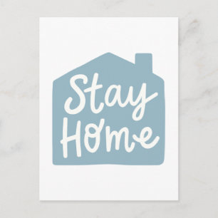 Stay Home Postcard