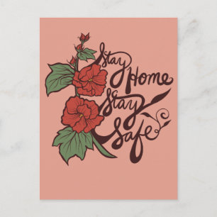 Stay Home Stay Safe Postcard