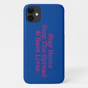 Stay Home Stay Safe Stop The Spread Case-Mate iPhone Case