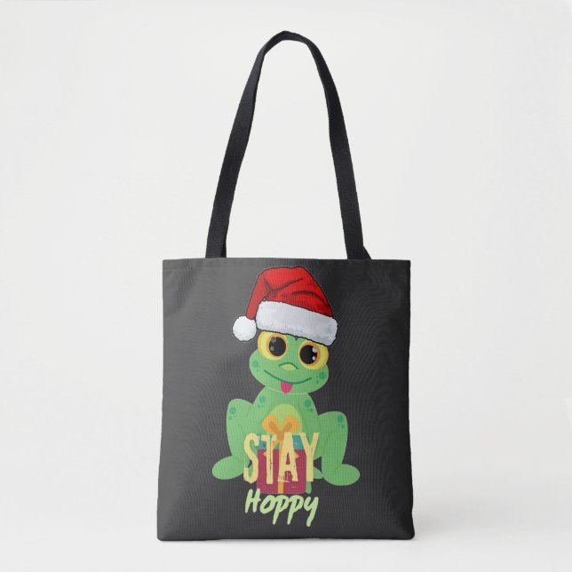 Stay Hoppy Tote Bag (Front)
