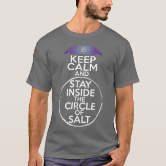 Stay Inside The Circle T for Wiccans Witches Paga T-Shirt