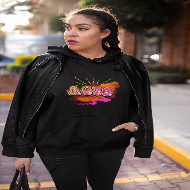 Stay Inspired Graffiti HOPE Graphic Hoodie (Creator Uploaded)