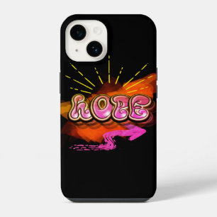 Stay Inspired Graffiti HOPE Graphic iPhone 14 Case