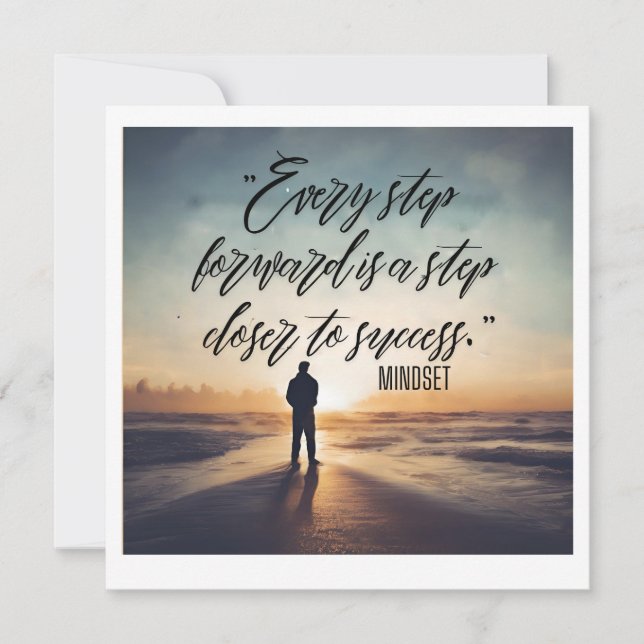 Stay Inspired – Motivational & Uplifting Designs Invitation (Front)