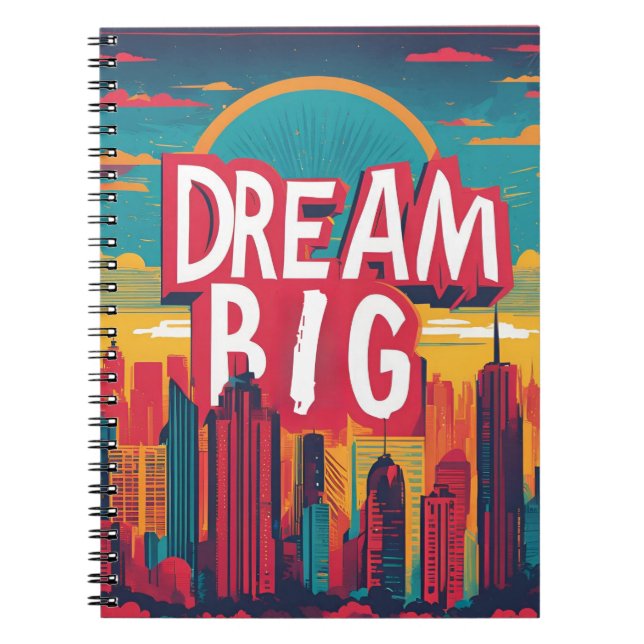 Stay Inspired – Motivational & Uplifting Designs Notebook (Front)